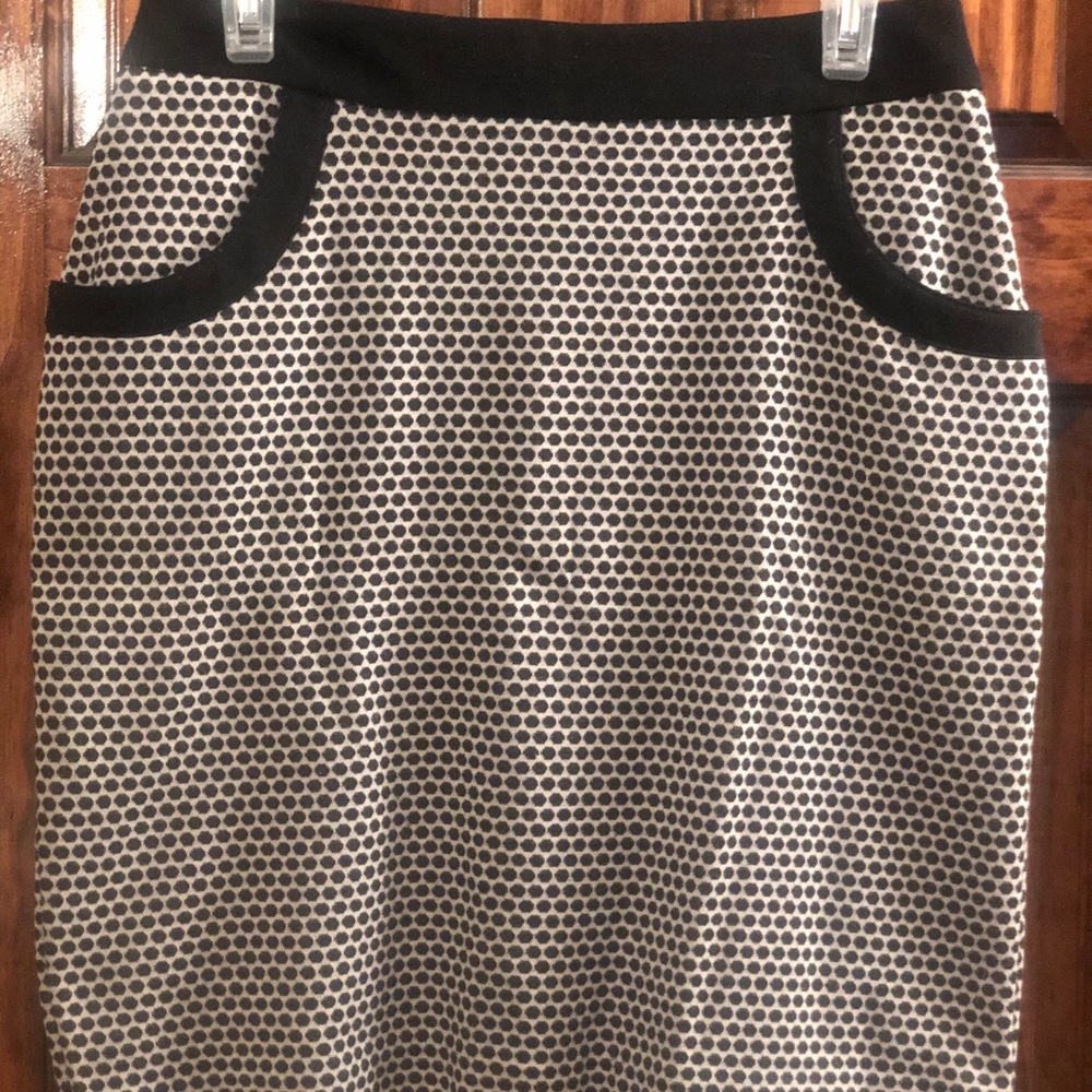 Poka Dot Pencil Skirt size medium